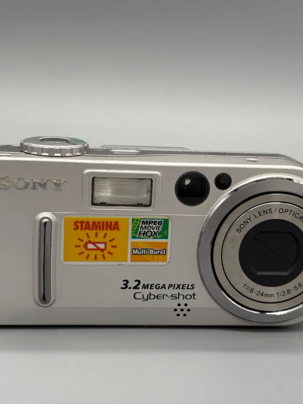 Sony Cyber-shot DSC-P7 3.2MP Digital Camera Tested Box Manual 2 Batteries